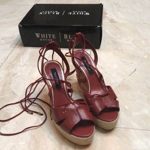 White House Black Market wedges